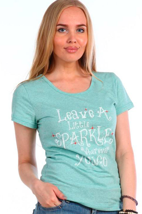 Фото товара 14946, футболка из хлопка с надписями