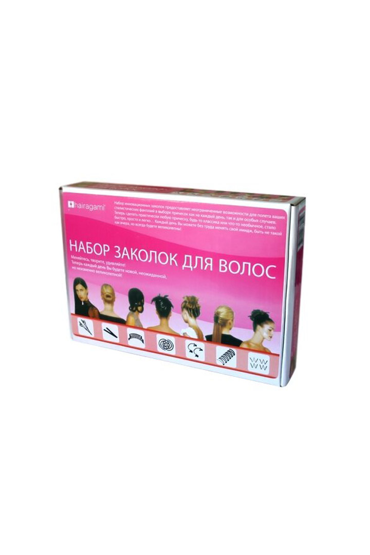 Фото товара 16856, заколки для волос в наборе «сто причесок»