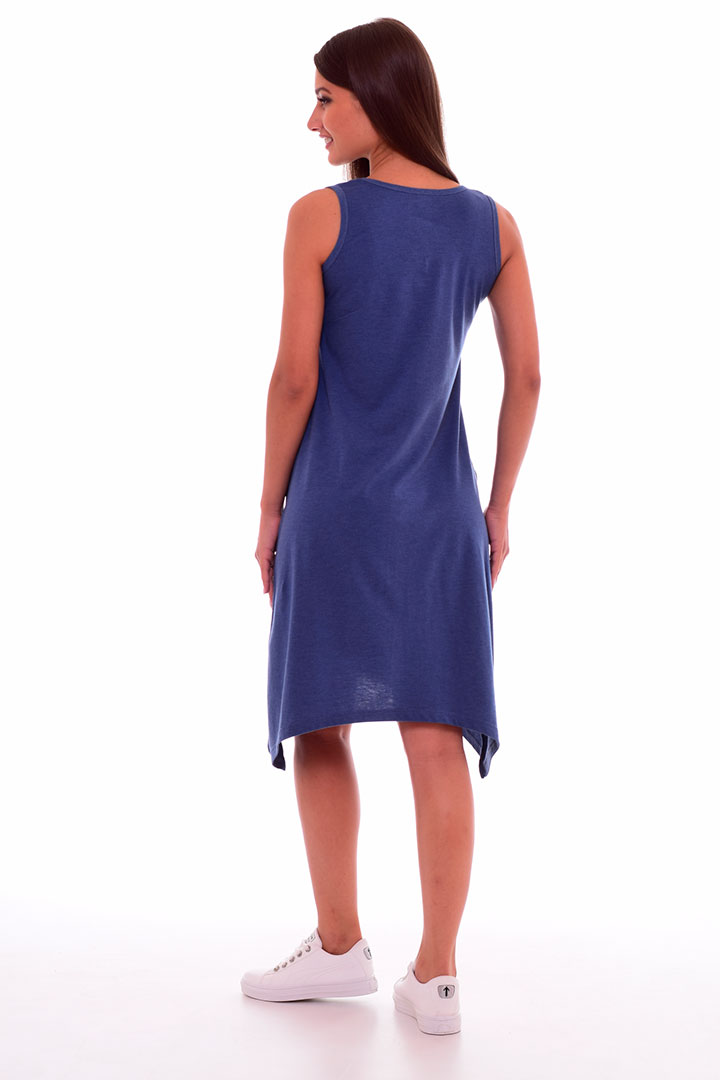 Фото товара 19174, туника цвета индиго