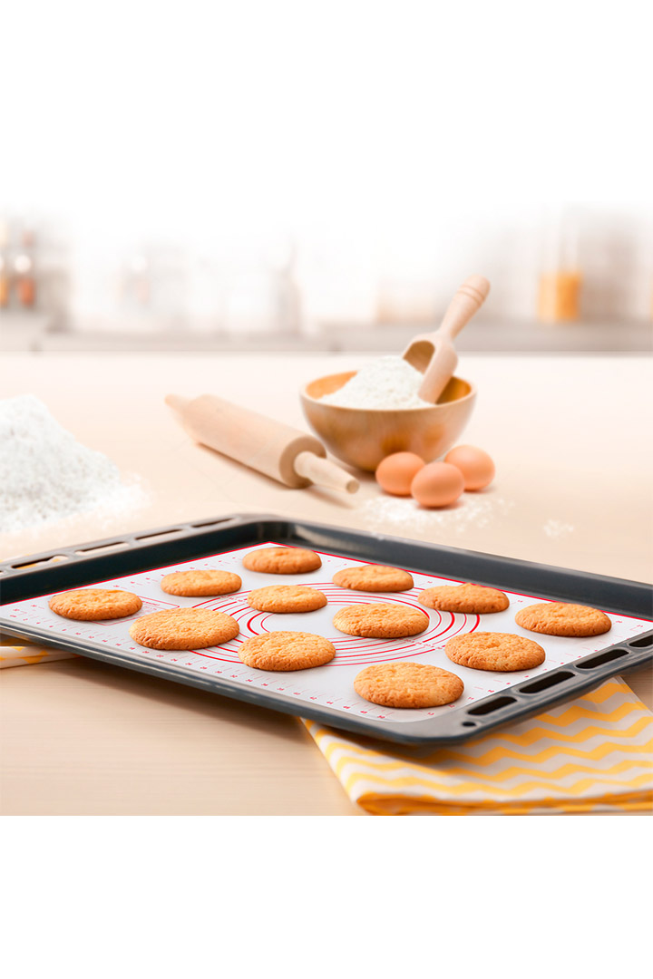 Фото товара 20977, силиконовый коврик для выпечки 40х30 см