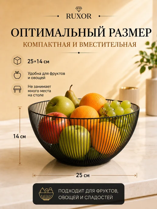 Фото товара 25865, фруктовница